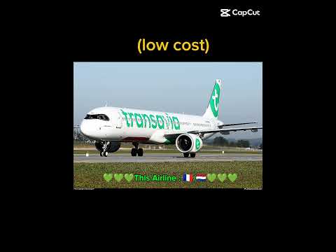 The best low cost Airline 🤩#transavia #airplane #aviation #respectallothers