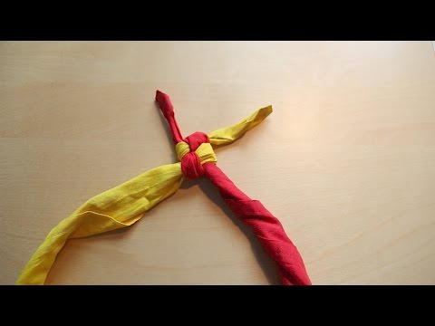 Schachbrettknoten / Krawattenknoten