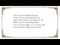 Leona Naess - New York Baby Lyrics
