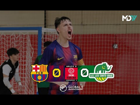 BARÇA FUTSAL - LES CORTS | DIVISIÓN HONOR JUVENIL | GRUPO 3 | JORNADA 4
