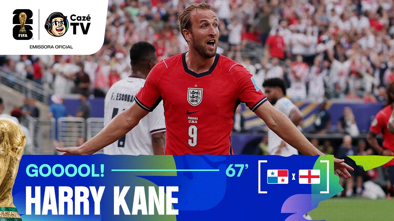 ABRIU A PORTEIRA! BELLINGHAM CRUZA NA MEDIDA E KANE CABECEIA PARA MARCAR O SEGUNDO DA INGLATERRA