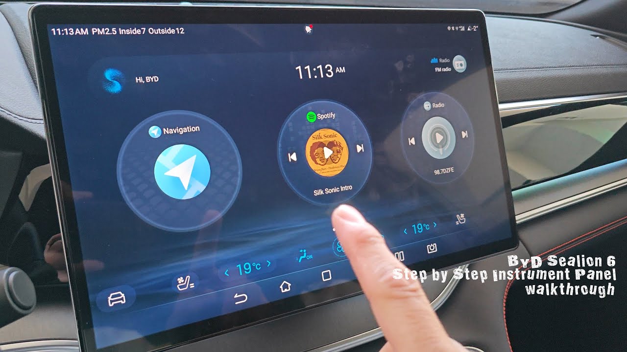 BYD Sealion 6 instrument panel full walkthrough