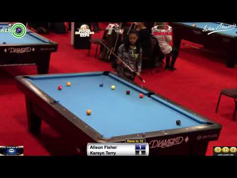 2016 Super Billiards Expo Players Championship - Karsyn Terry vs Allison Fisher