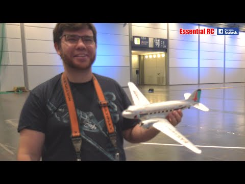 AMAZING Micro XS radio controlled (RC) Douglas DC-3 "DAKOTA" AIRLINER