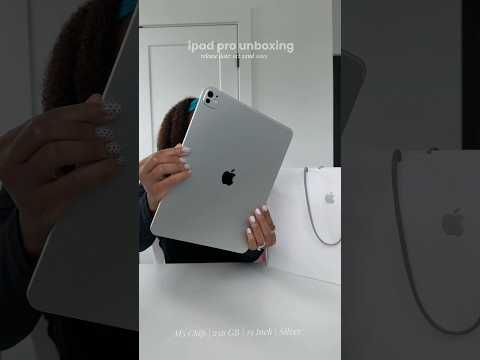 UNBOXING NEW IPAD PRO 2025 #ipadpro #unboxing #apple
