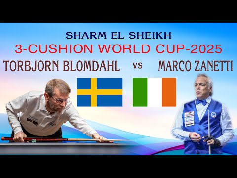 R32 - TORBJORN vs MARCO ZANETTI - 3 CUSHION WORLD CUP - 2025
