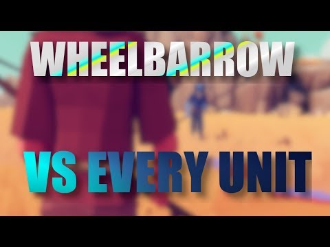 Wheelbarrow VS Every Unit in TABS (1v1) | Totally Accurate Battle Simulator