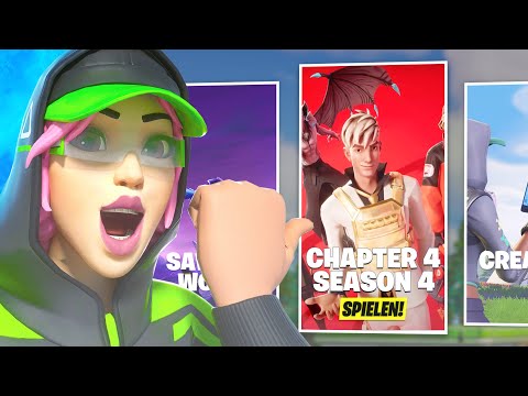 Ich spiele FORTNITE CHAPTER 4 SEASON 4 zum ERSTEN MAL! 💰
