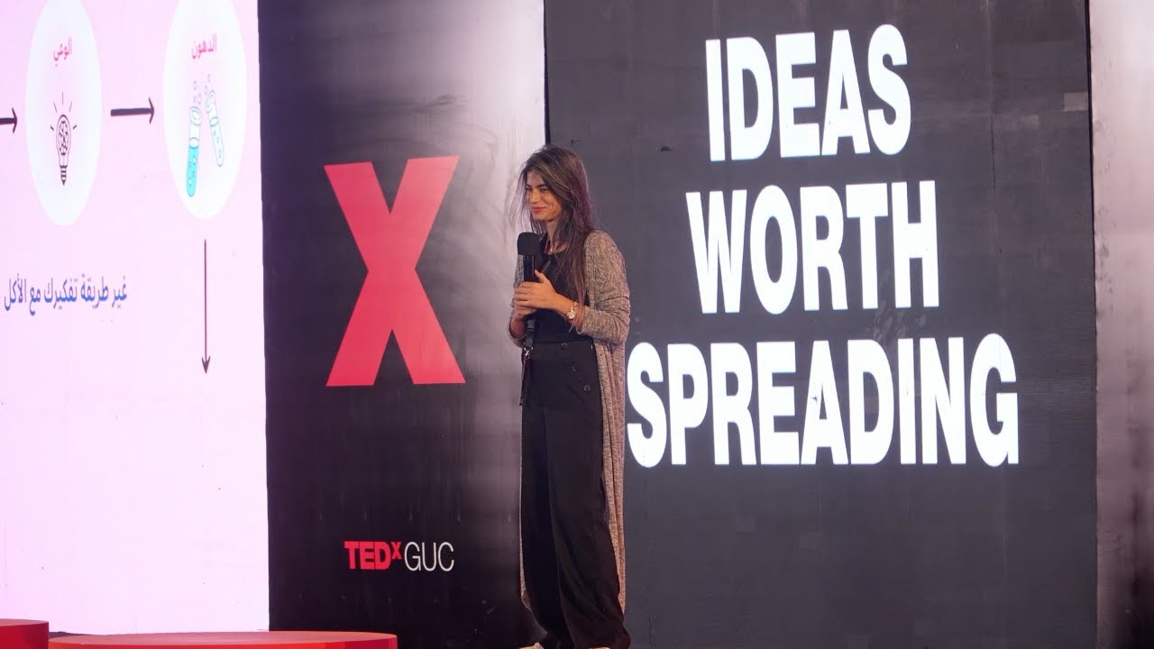 Redefining our relationship with food | Aida Shaaban | TEDxGUC