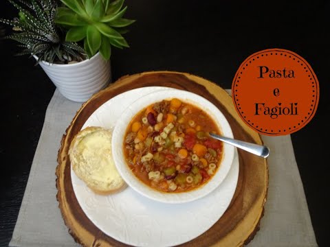 Pasta E Fagioli Soup Recipe