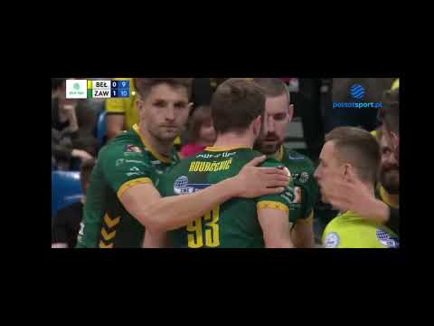 PGE Skra Bełchatów vs Aluron CMC Warta Zawiercie 0:3 ,skrót meczu , 3 mecz o brązowy medal Plusligi
