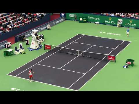 Novak Djokovic vs Marco Cecchinato at Shanghai Masters 2018