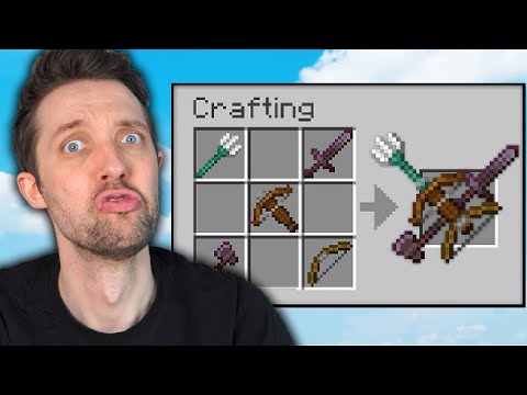 Ich BAUE die MULTI WAFFE in Minecraft..