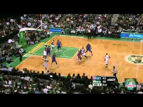 Rajon Rondo Highlights vs.Detroit Pistons 12/30/2011 - 9 points [HD]