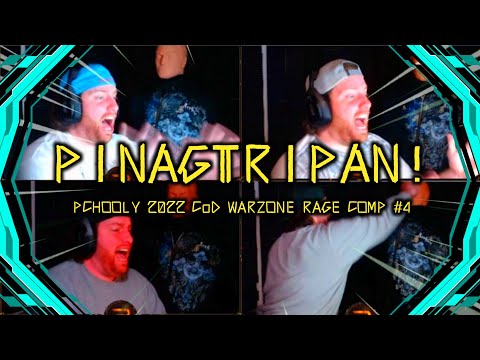 pchooly: PINAGTRIPAN! (Part 1) | INSANE WARZONE RAGE COMPILATION #4
