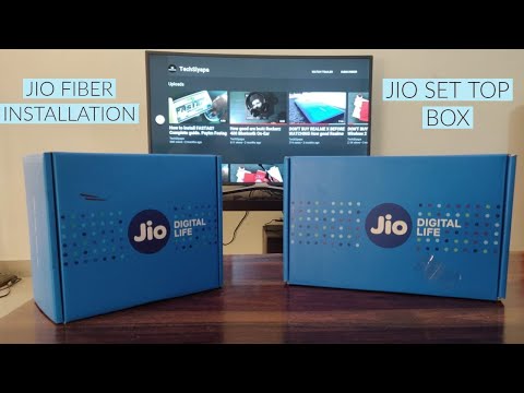 How To Install Jio Dth Set Top Box And Jio Fiber Can Jio Fiber