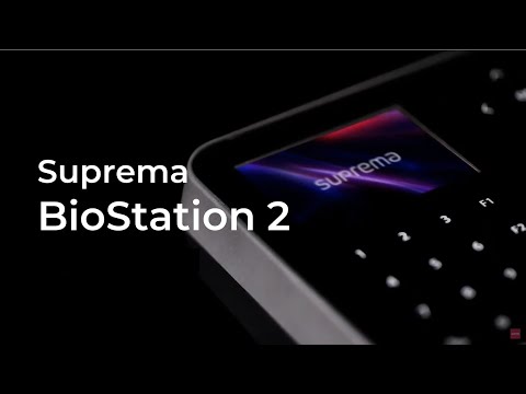Suprema  BioStation 2 Fingerprint Attendence System - Access Control System