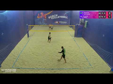 08:45 M.Stepanov / V.Tyshchenko - I.Skrynnik / V.Kelbas | Winners Beach Volleyball