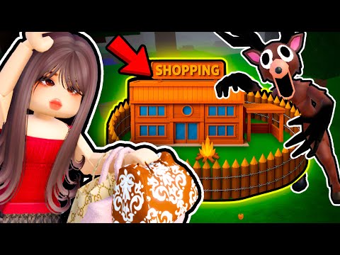 Bauen Sie eine MALL-BASIS zum SHOPPEN in 99 NÄCHTEN IM WALD! (Roblox)