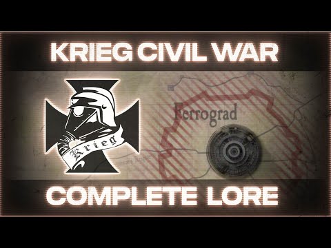 Krieg Civil War | Deathkorps of Krieg origins (animated Warhammer 40K Lore)