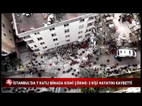 Maltepe’de korkutan çökme! 7 katlı binada can pazarı