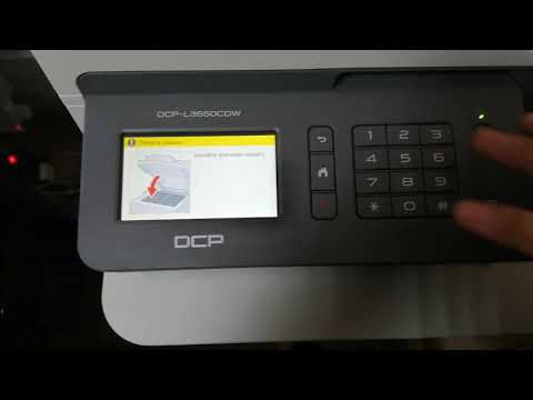 Brother DCP-L3550, 3710, 3730, 3770 сброс счётчика тонера картриджа. Reset 'Replace toner'