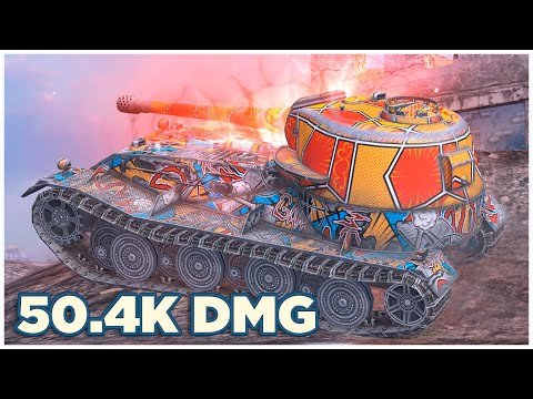 VK 72.01 (K) • 50.4K DAMAGE • Big Boss WoT Blitz