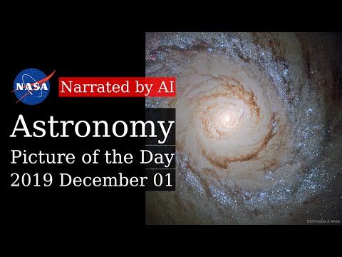 APOD: 2019-12-01 - Starburst Galaxy M94 from Hubble (Narrated by Brian)