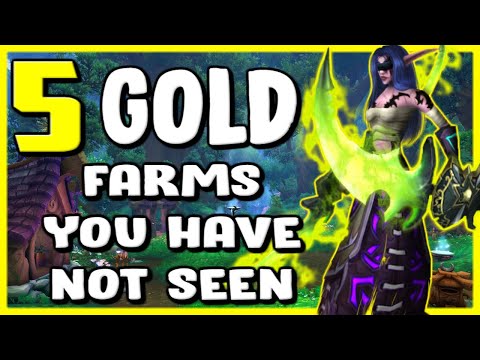 5 Unseen Forgotten Gold Farms You Might Not Know About In WoW BFA 8.2 - Gold Making, Gold Farming