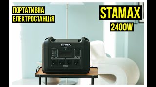 STAMAX 2400W - відео 1