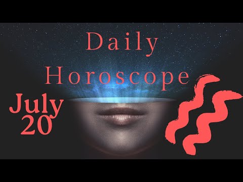 ♒ Aquarius July 20 Daily Horoscope 😲 Don't do this today!