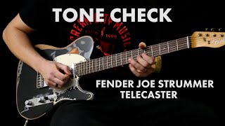 Video thumbnail for TONE CHECK: Fender Joe Strummer Telecaster Demo by Cream City Music