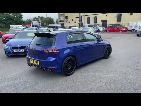 2016(16) Volkswagen Golf 2.0 TSI BlueMotion Tech R DSG 4Motion (s/s) 5dr in metallic Lapis Blue