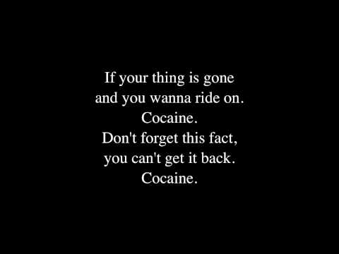 Eric Clapton - Cocaine + lyrics