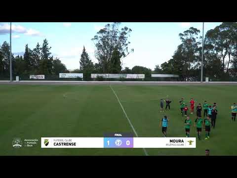 Distrital da 1.ª Divisão: FC Castrense x Moura AC (21.ª Jornada)
