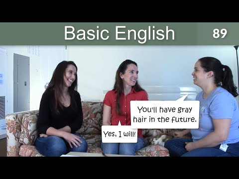 Lesson 89 👩‍🏫 Basic English with Jennifer 👩🏽‍🎓👨‍🎓Review of "Will"