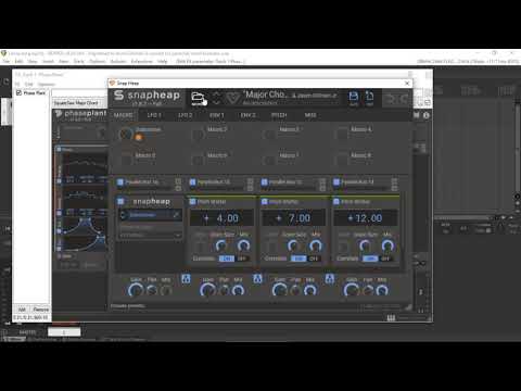 Phaseplant: Press Key, Get Chord Architecture Demo