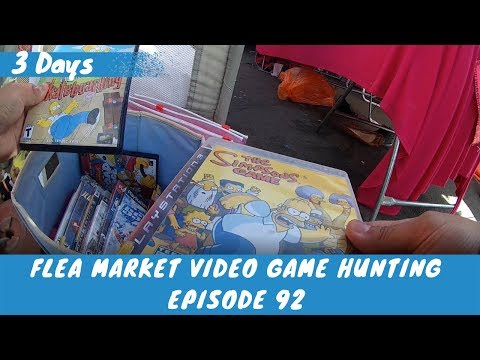 Flea Market Video Game Hunting (Ep.  92) 3 Days