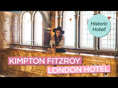 我們在倫敦金普頓菲茨羅伊的豪華酒店體驗。 (Our Luxurious Hotel Experience at Kimpton Fitzroy London)