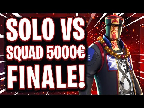 😱🏆💰5.000€ SOLO vs SQUAD FINALE! | Schockierendes Ergebnis!