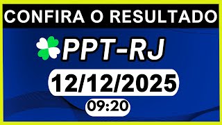 RESULTADO JB - PPT-RJ e LOOK-GO 09:20 | 12/12/2025