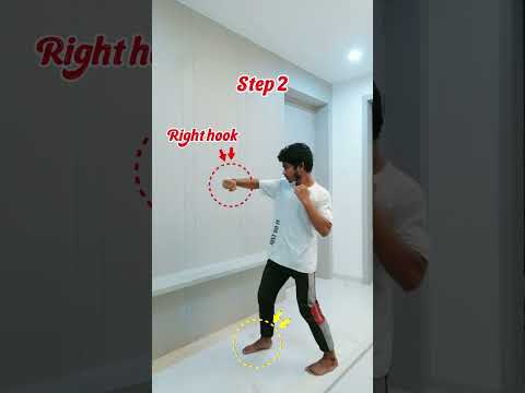 Feint Knee ➜ Right Hook KO 💥#tutorial  #ytshorts#usa #russia #mma #shorts #uk  #shortvideo#nobatidao