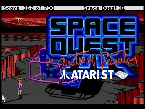 Space Quest III : The Pirates of Pestulon - Atari ST (1989) longplay
