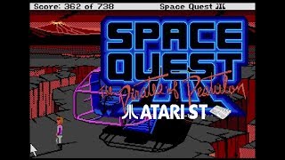 Space Quest III : The Pirates of Pestulon - Atari ST (1989) longplay