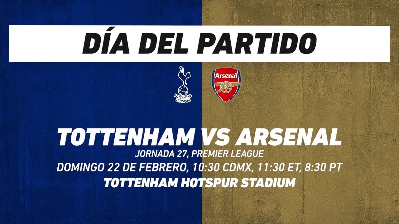 Tottenham vs Arsenal, frente a frente: Premier League