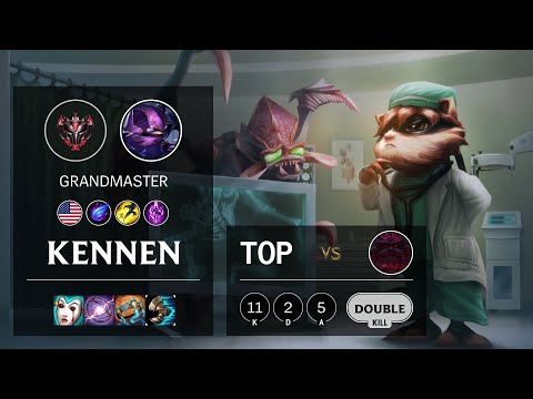 Kennen Top vs Ornn - NA Grandmaster Patch 10.20