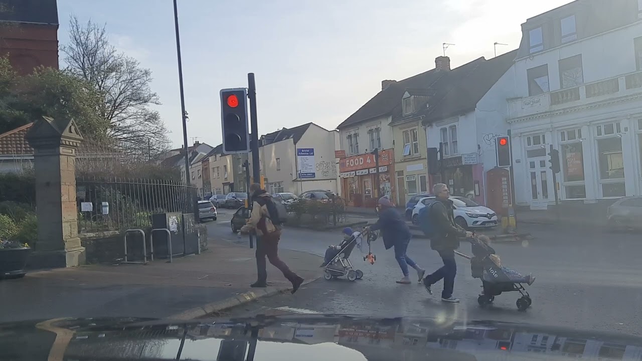 driving  to Brislington  Bristol