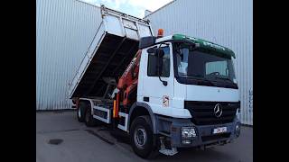 Xe ben Mercedes-Benz Actros 2636 Terex 290 .2e A3 lames steel EPS top conditon | H&igrave;nh ảnh 4 - Autoline