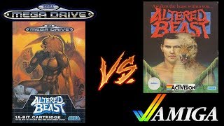 Amiga vs. Mega Drive - Altered Beast Port Comparison
