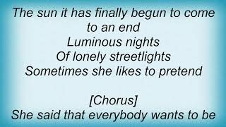 Jump, Little Children - All Those Days Are Gone Lyrics